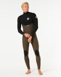 E-Bomb 3/2mm Zip Free Wetsuit in Deep Rock