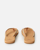 The Rip Curl Womens Freedom Bloom Open Toe Flip Flops in Mango