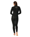 Dawn Patrol 4/3mm Chest Zip Wetsuit in Black