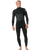 The Rip Curl Mens Dawn Patrol 5/3mm Chest Zip Wetsuit in Black