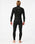 Dawn Patrol Perf 4/3mm Chest Zip Wetsuit in Black