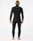 Dawn Patrol Perf 4/3mm Chest Zip Wetsuit in Black
