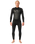 Omega 5/4mm Back Zip Wetsuit in Black