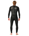 Omega 5/4mm Back Zip Wetsuit in Black