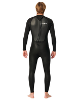 Omega 5/4mm Back Zip Wetsuit in Black