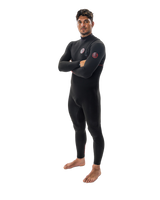 The Rip Curl Mens Flashbomb Fusion 4/3mm Zipless Wetsuit in Black