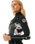 Womens Dawn Patrol 4/3mm Chest Zip Wetsuit in Black, Black & Multi