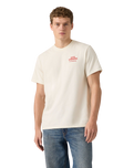Relaxed Fit Graphic T-Shirt in Egret
