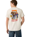 Relaxed Fit Graphic T-Shirt in Egret