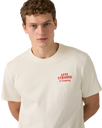 Relaxed Fit Graphic T-Shirt in Egret