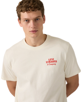 Relaxed Fit Graphic T-Shirt in Egret