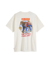 Relaxed Fit Graphic T-Shirt in Egret