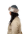 The Barts Womens Fur Cable Bandhat in Heather Brown