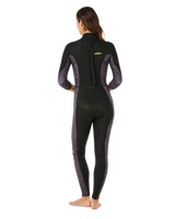 Womens Dawn Patrol 4/3mm Back Zip Wetsuit in Natural