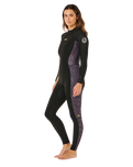 Womens Dawn Patrol 4/3mm Back Zip Wetsuit in Natural