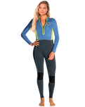 G-Bomb 2mm Front Zip Wetsuit in Multicolour
