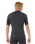 Dawn Patrol UPF Performance Short Sleeved Rash Vest in Black Marle