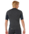 Dawn Patrol UPF Performance Short Sleeved Rash Vest in Black Marle