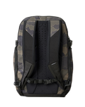 The Rip Curl F-Light Posse Search Camo 35L Backpack in Black & Olive