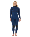 E-Bomb 4/3mm Chest Zip Wetsuit in Charcoal