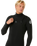 The Rip Curl Mens Dawn Patrol 5/3mm Chest Zip Wetsuit in Black
