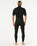 Dawn Patrol 2mm Chest Zip Short Sleeve Wetsuit in Black