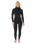 Womens Dawn Patrol Pro 4/3mm Chest Zip Wetsuit in Black