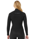 Womens Dawn Patrol Pro 4/3mm Chest Zip Wetsuit in Black