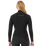 Womens Dawn Patrol Pro 4/3mm Chest Zip Wetsuit in Black