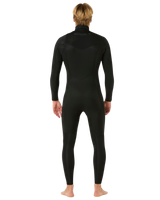 Dawn Patrol Pro 4/3mm Chest Zip Wetsuit in Black