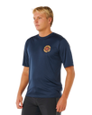 Pacific Rinse Surflite UPF Rash Vest in Dark Navy