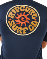 Pacific Rinse Surflite UPF Rash Vest in Dark Navy