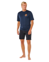 Pacific Rinse Surflite UPF Rash Vest in Dark Navy