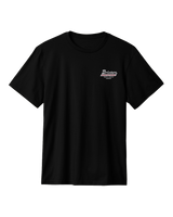 The Brixton Mens Township Tailored T-Shirt in Black & Smoke Grey