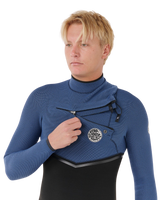 E-Bomb 4/3mm Chest Zip Wetsuit in Navy