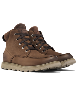 The Sorel Mens Madson II Moc Toe Shoes in Tobacco