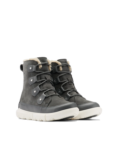 The Sorel Womens Explorer II Joan Snow Boots in Grill Fawn