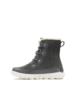 The Sorel Womens Explorer II Joan Snow Boots in Grill Fawn