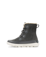 The Sorel Womens Explorer II Joan Snow Boots in Grill Fawn