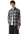 Jackson Worker Overshirt in Warwick Plaid Vintage Indigo Flannel
