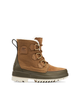 The Sorel Womens Torino II Waxcan Boots in Velvet Tan & Olive Green