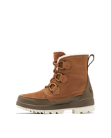 The Sorel Womens Torino II Waxcan Boots in Velvet Tan & Olive Green