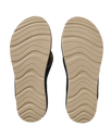 Pacific Rinse Bloom Flip Flops in Black & Brown