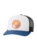 Weekender Trucker Cap in Bone & Navy