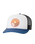 Weekender Trucker Cap in Bone & Navy