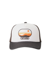 The Rip Curl Mens Weekender Trucker Cap in Brown