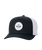 Routine Curve Trucker Cap in Black & White