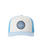 The Rip Curl Mens Routine Curve Trucker Cap in Bone & Blue