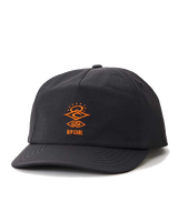 The Rip Curl Mens Icons Search Snapback Cap in Black