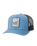 Custom Curve Trucker Cap in Storm Blue